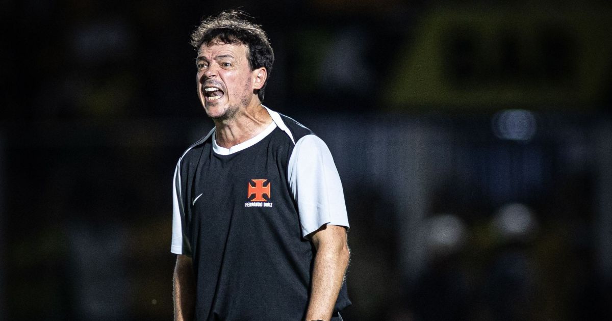 Vasco demite Fernando Diniz após derrota para o Fluminense no Carioca