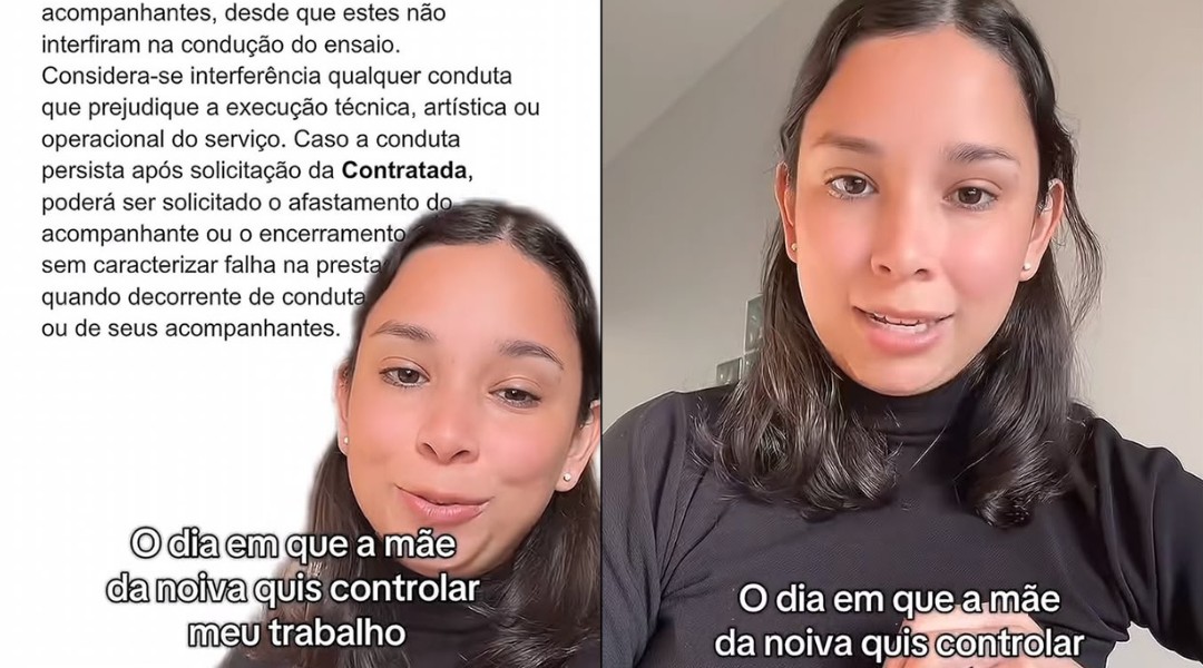 Fotógrafa revela que incluiu esta cláusula em contrato após estresse com mãe de noiva; entenda