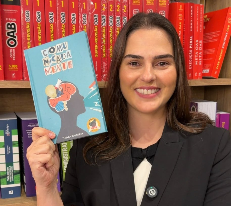Thiara Palmieri lança “Comunicadamente”, livro que une neurociência, comunicação e experiências de vida