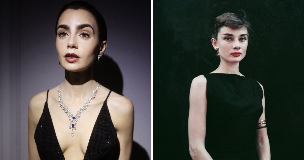 Lily Collins será Audrey Hepburn em filme sobre “Bonequinha de Luxo”