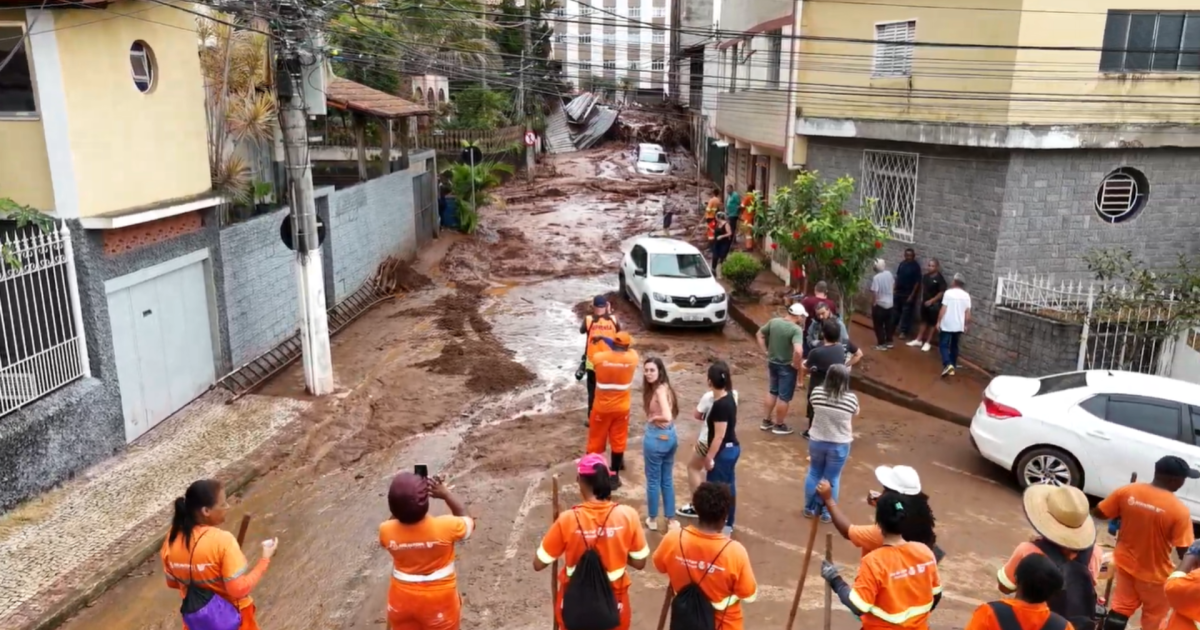 Chuva em Juiz de Fora: “Desde 1940 o rio não saía da calha”, diz prefeita