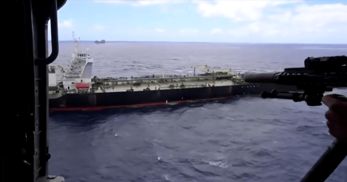 EUA interceptam terceiro petroleiro ligado à Venezuela no Oceano Índico