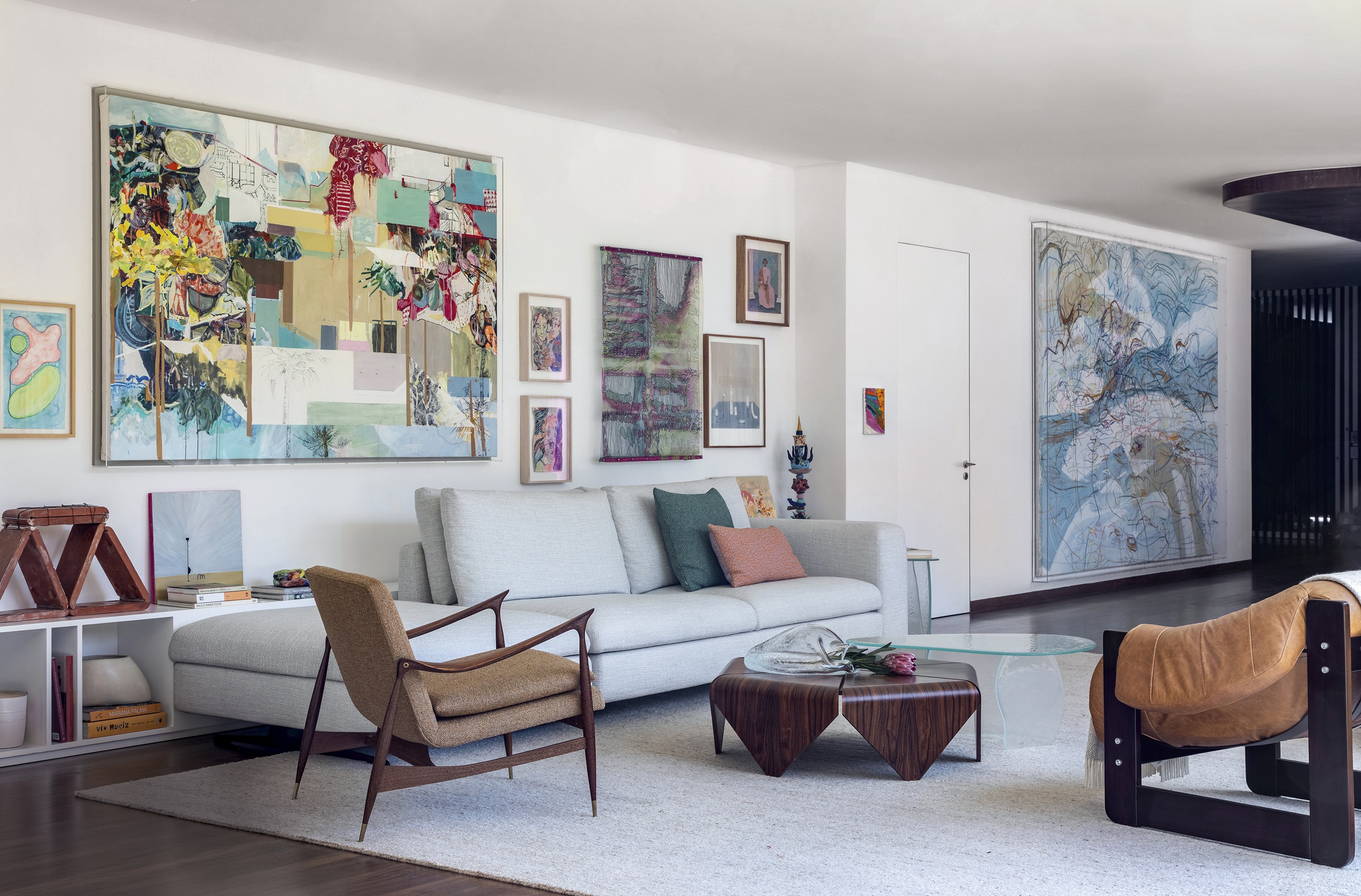 Casa é reformada para abrigar acervo de arte e design em São Paulo