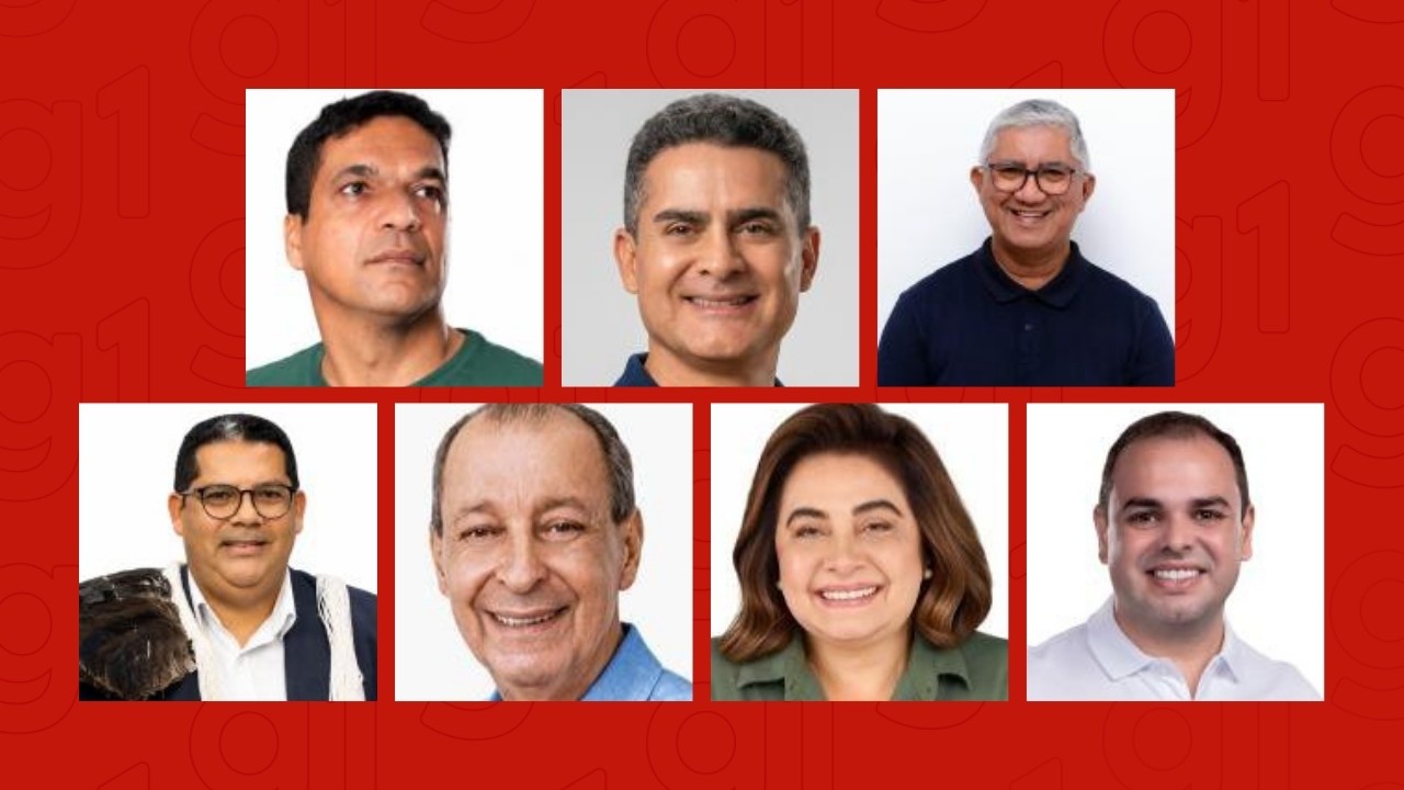 Candidatos ao governo do AM votam neste domingo; veja