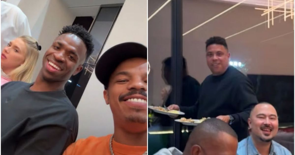 Virginia e Vini Jr. curtem jantar com família de Bob Marley e Ronaldo