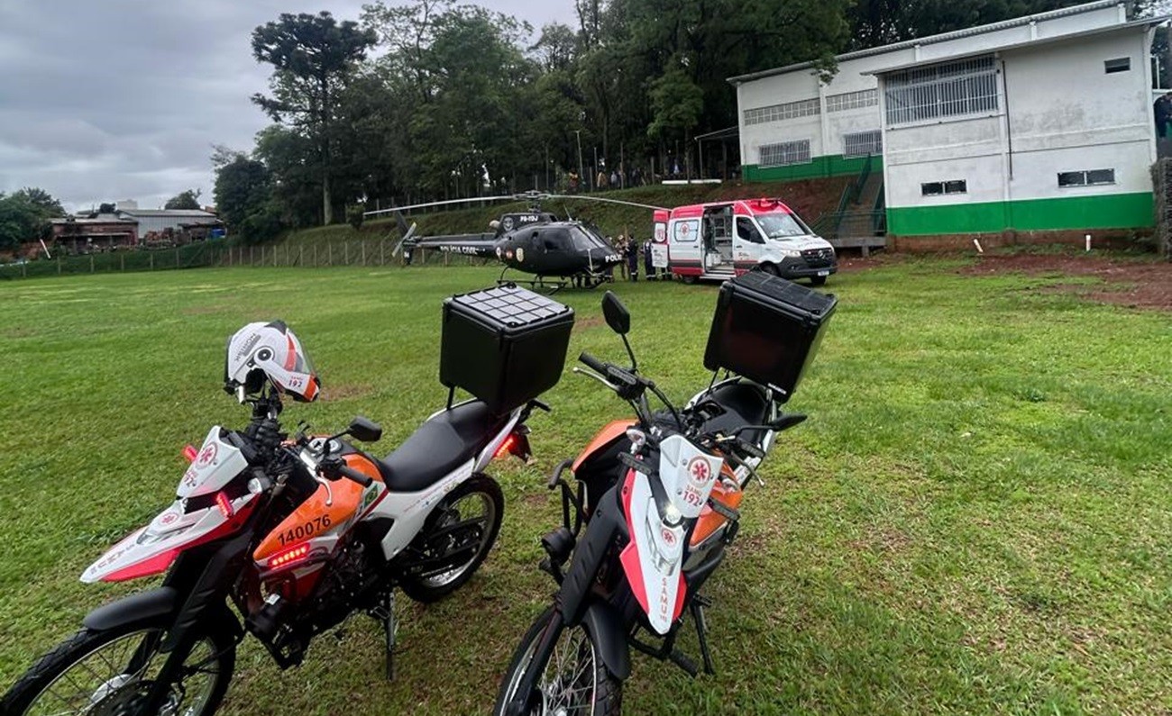 Adolescente de 14 anos é baleado no rosto após garoto de 13 acessar arma do pai no Oeste de SC
