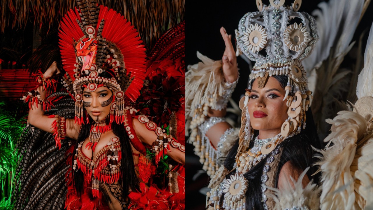Lívia Christina e Isabelle Alcântara estreiam como itens oficiais em festa na Cidade Garantido em Parintins