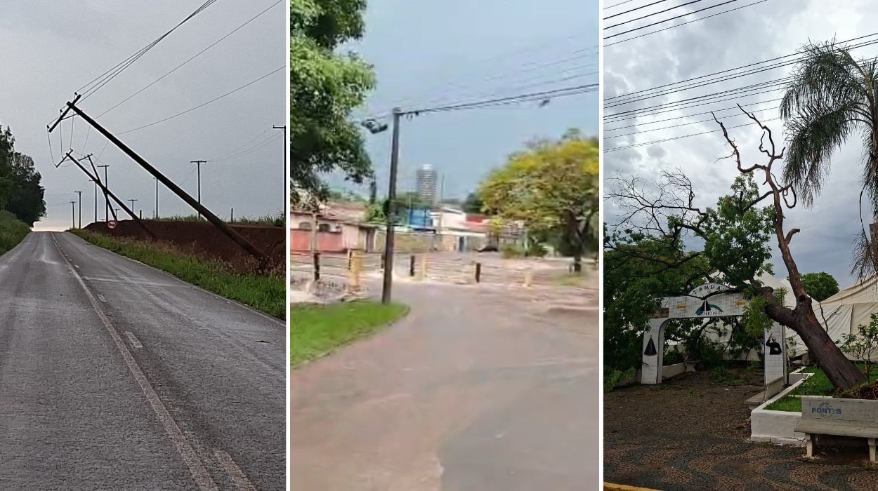 Chuva causa alagamentos, arrasta carros e danifica imóveis no interior de SP