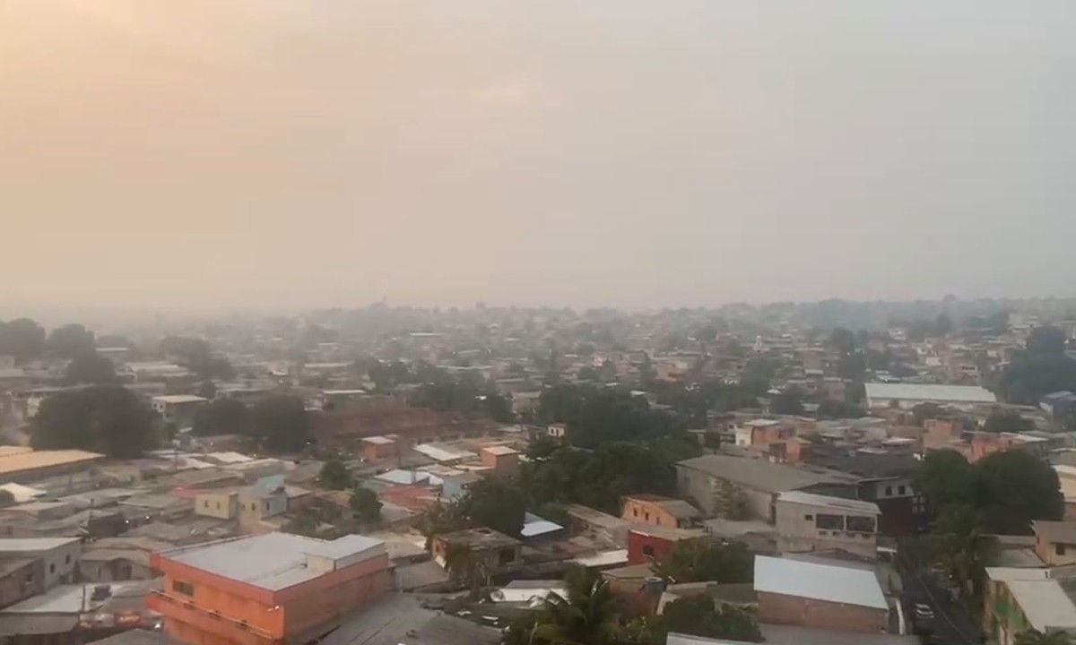 Manaus mantém suspensão das aulas da rede municipal nesta terça-feira devido à má qualidade do ar