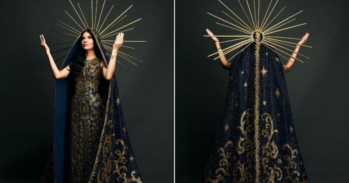 Miss Universe Brasil 2025 doa traje de Nossa Senhora Aparecida ao Santuário