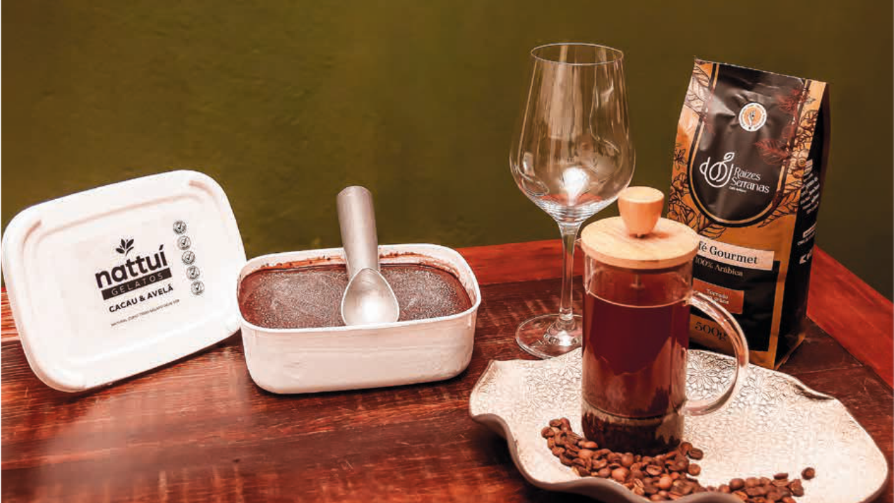Quando o café encontra o “sorbet”