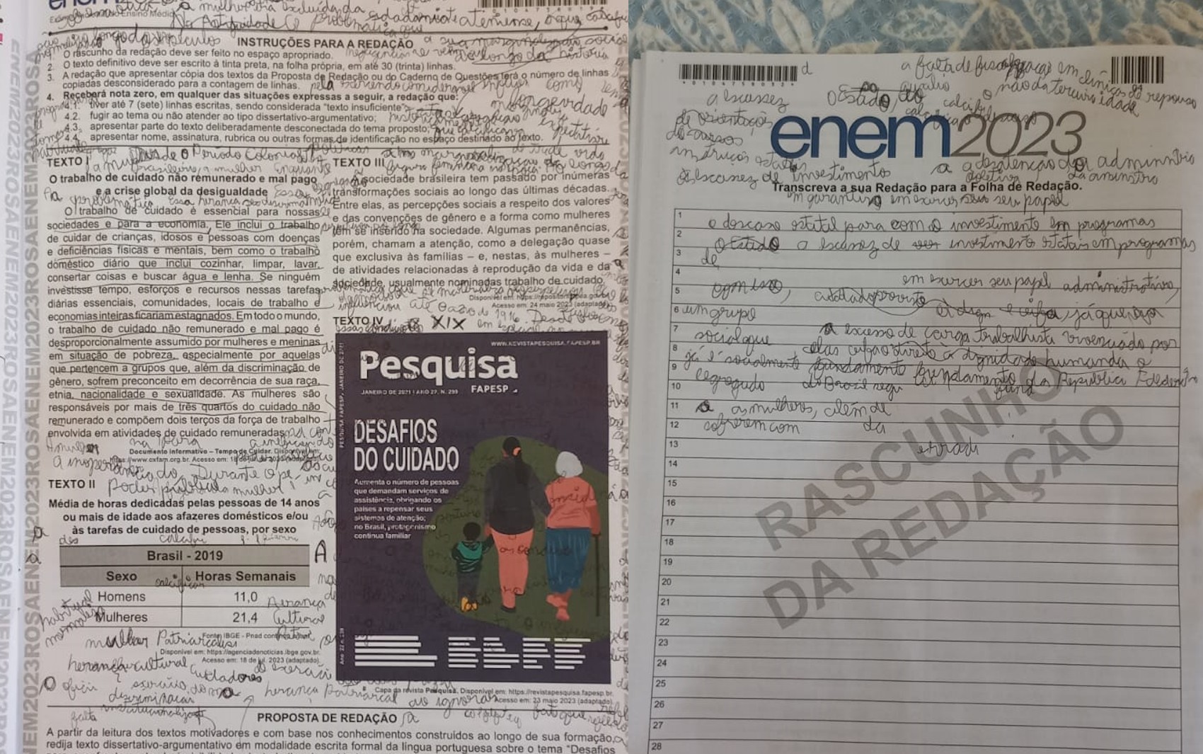 O que zera a redação do Enem? Veja erros que podem descontar pontos ou anular o texto
