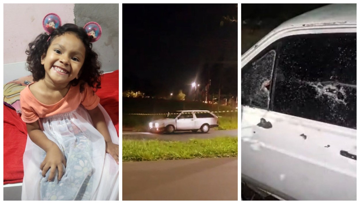 Menina de 4 anos é morta a tiros e pai fica gravemente ferido em ataque no interior de SP