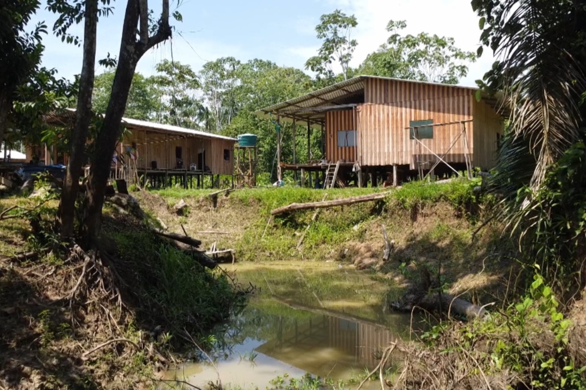 ‘Terras caídas’ ameaçam casas e obrigam ribeirinhos a mudar de endereço durante estiagem no AM