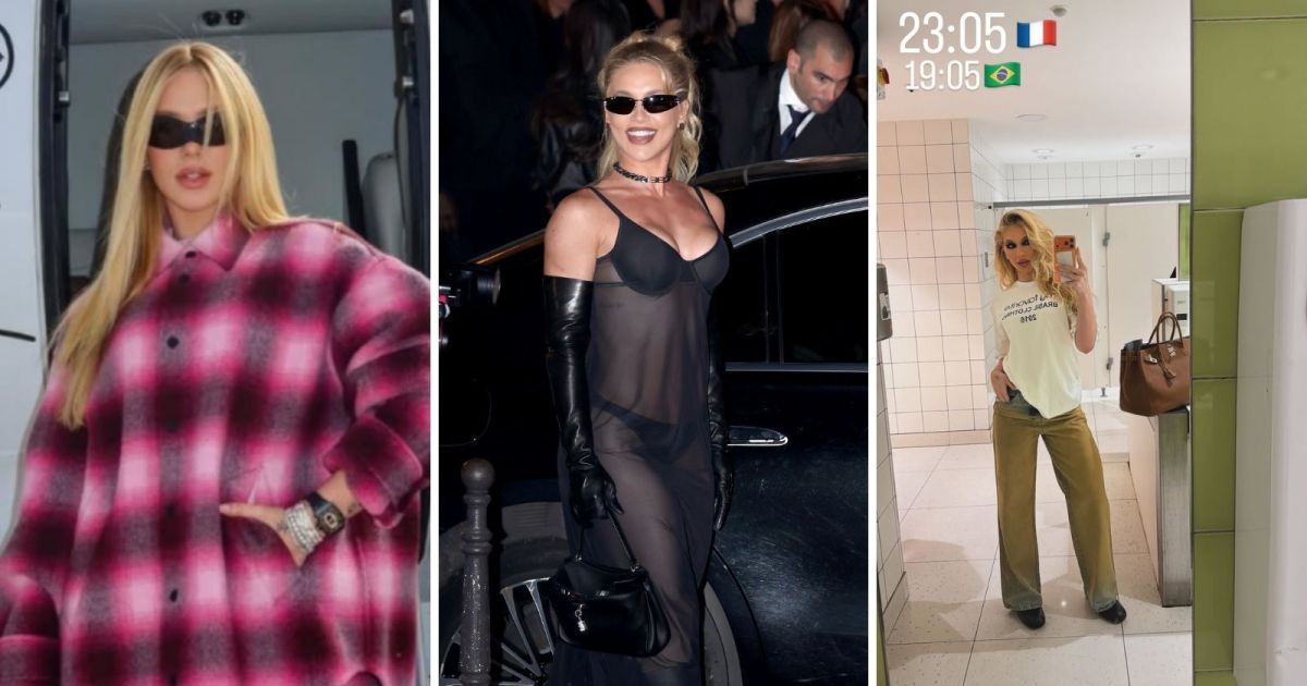 Do luxo ao perrengue: veja estreia de Virginia na Semana de Moda de Paris