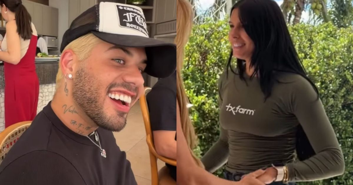 Amigo flagra Ana Castela em almoço com Zé Felipe e Leonardo; veja