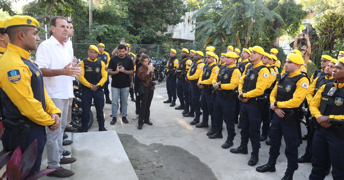 Guarda municipal armada do Rio começa a atuar neste domingo