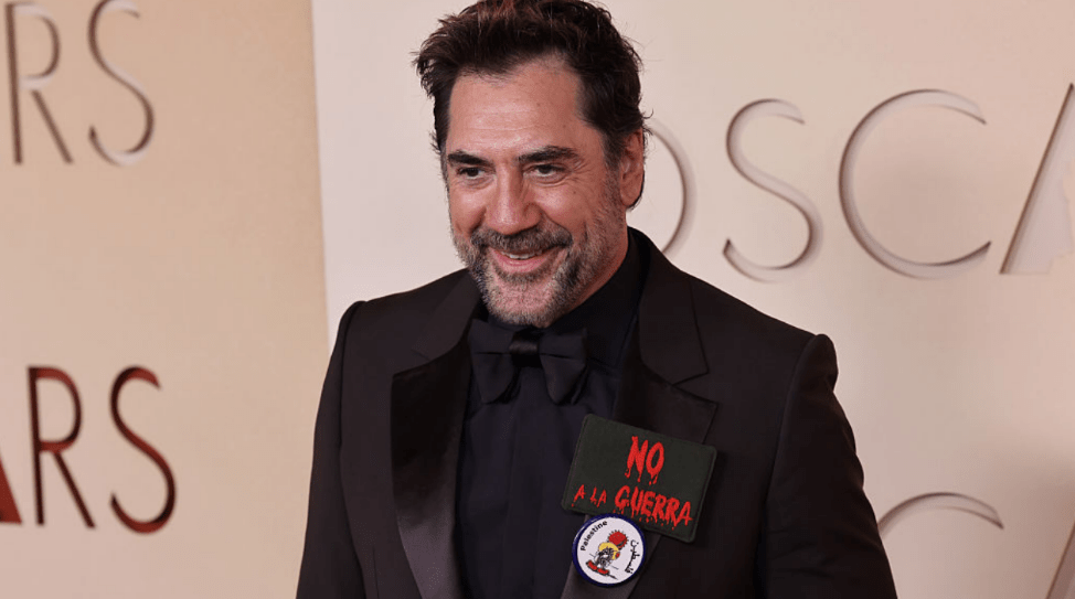 Javier Bardem pede o fim da guerra durante Oscar 2026
