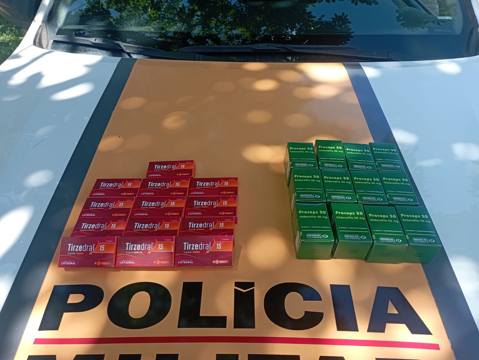 Quatro são presos com emagrecedores e estimulantes sexuais trazidos do Paraguai em Carmo do Cajuru